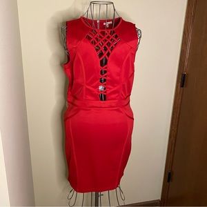 Charlotte Russe Sexy Dress Size XL  Red Color